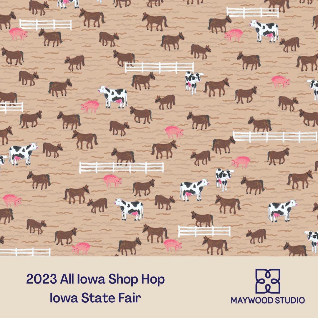 All Iowa Shop Hop Fabric 2025